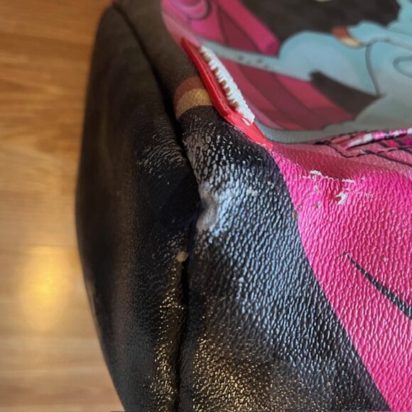 RARE SPRAYGROUND Unicorn Goddess Leather Backpack - Picture 9 of 15